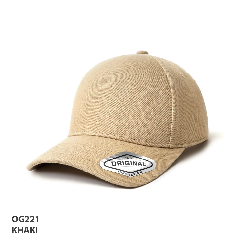 Grace Collection OG221 Seamless Front Premium Heavy Cotton Cap