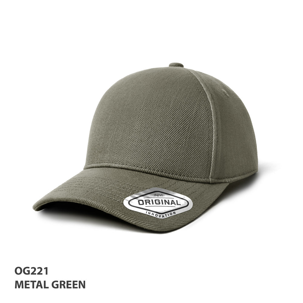 Grace Collection OG221 Seamless Front Premium Heavy Cotton Cap