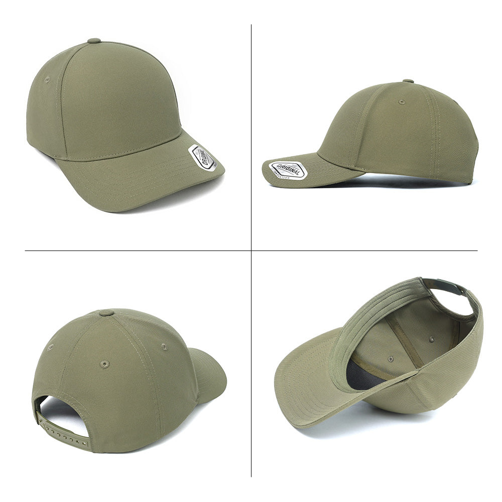 Grace Collection OG233 Seamless Front Double Knit Cap