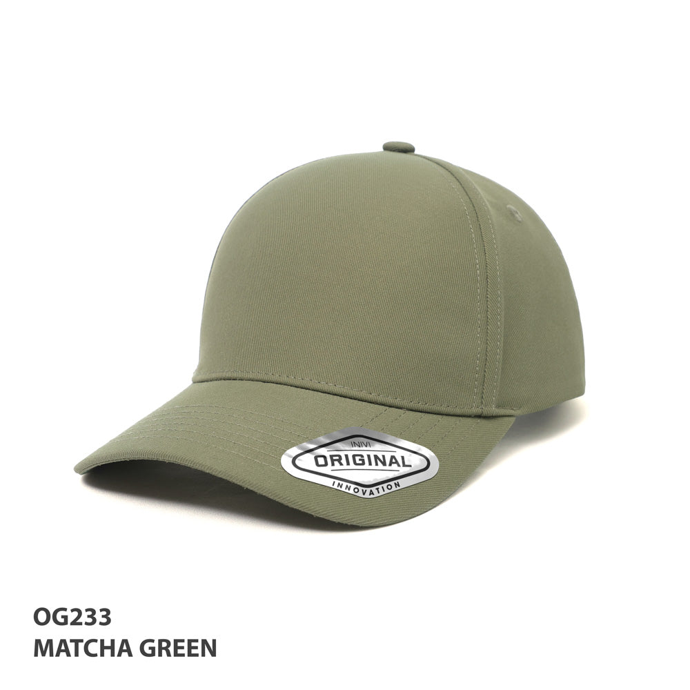 Grace Collection OG233 Seamless Front Double Knit Cap