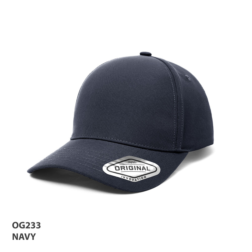 Grace Collection OG233 Seamless Front Double Knit Cap