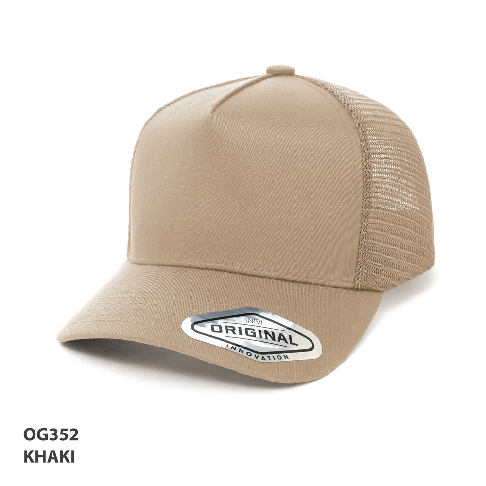 Grace Collection OG352 A-Frame Seamless Mesh Cap