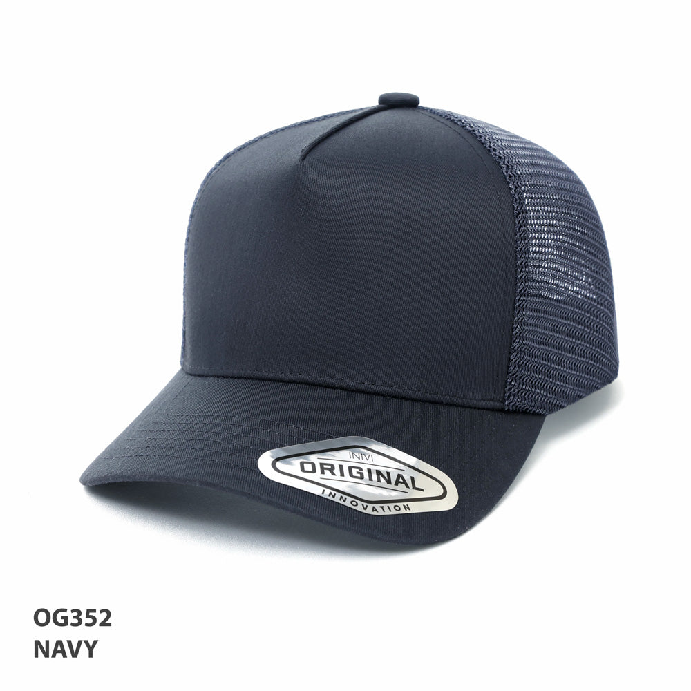 Grace Collection OG352 A-Frame Seamless Mesh Cap