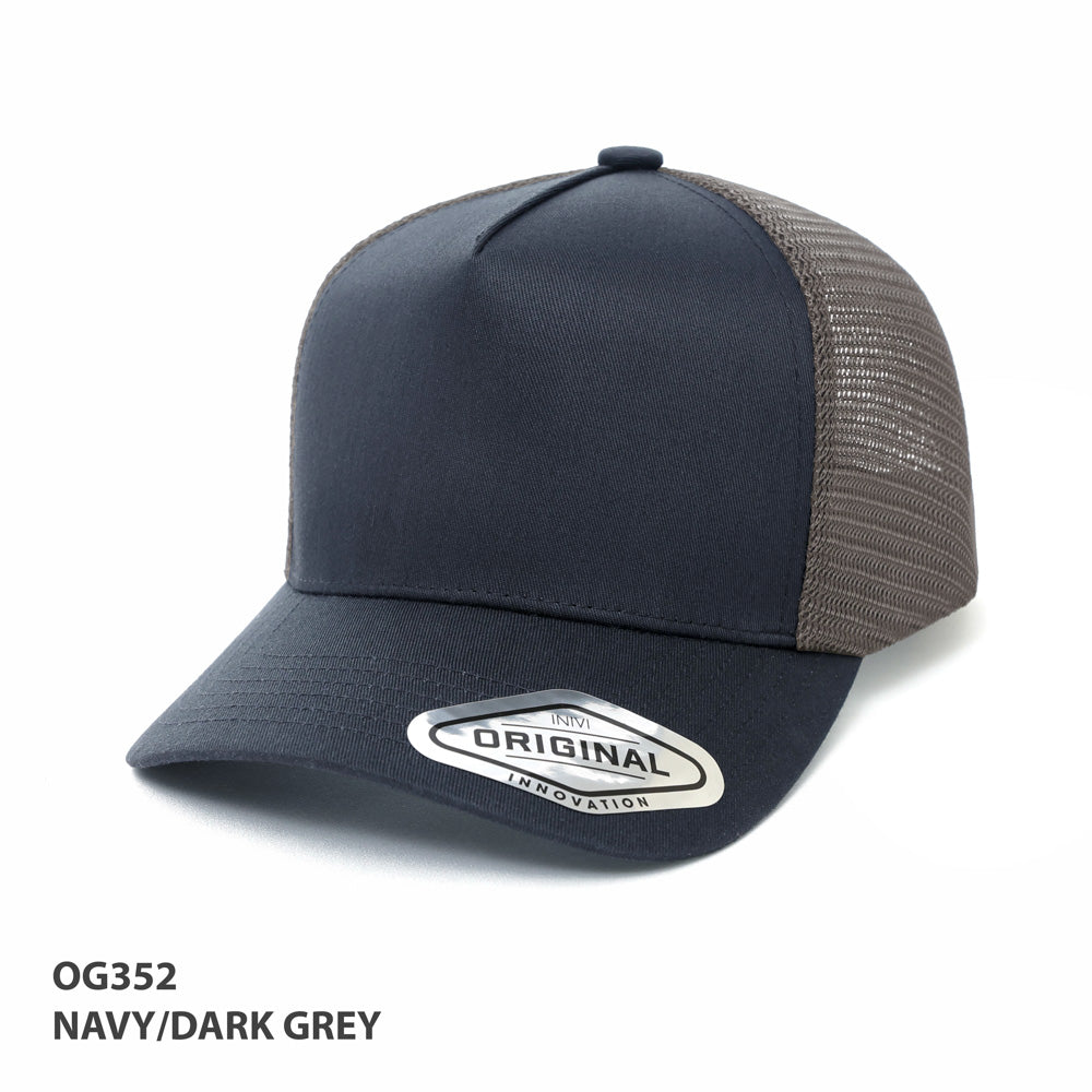 Grace Collection OG352 A-Frame Seamless Mesh Cap
