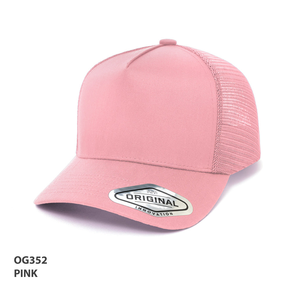 Grace Collection OG352 A-Frame Seamless Mesh Cap