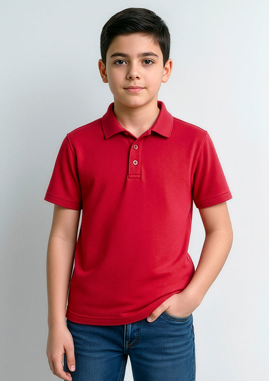 Kids Action Short Sleeve Polo