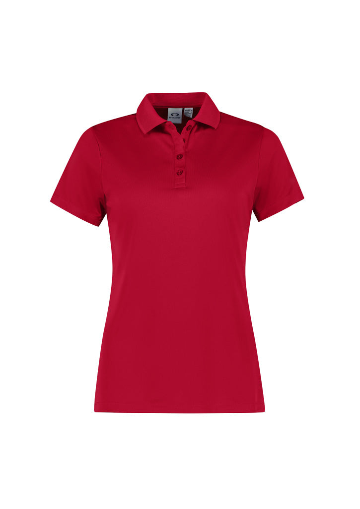 Biz Collection Womens Action Short Sleeve Polo P206LS