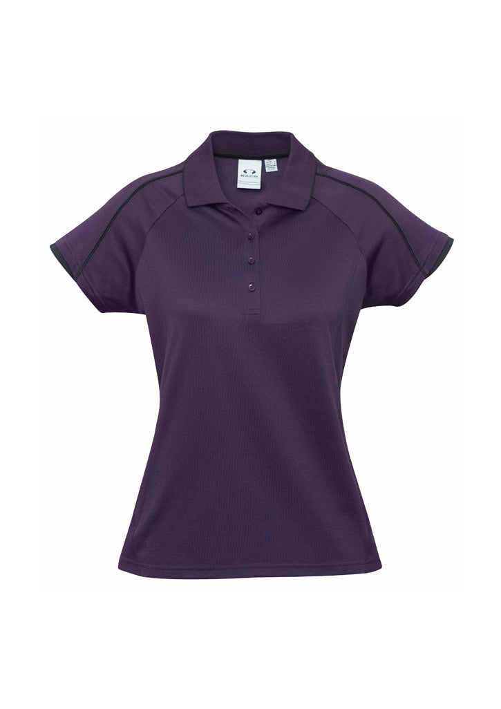Biz Collection Womens Blade Short Sleeve Polo P303LS