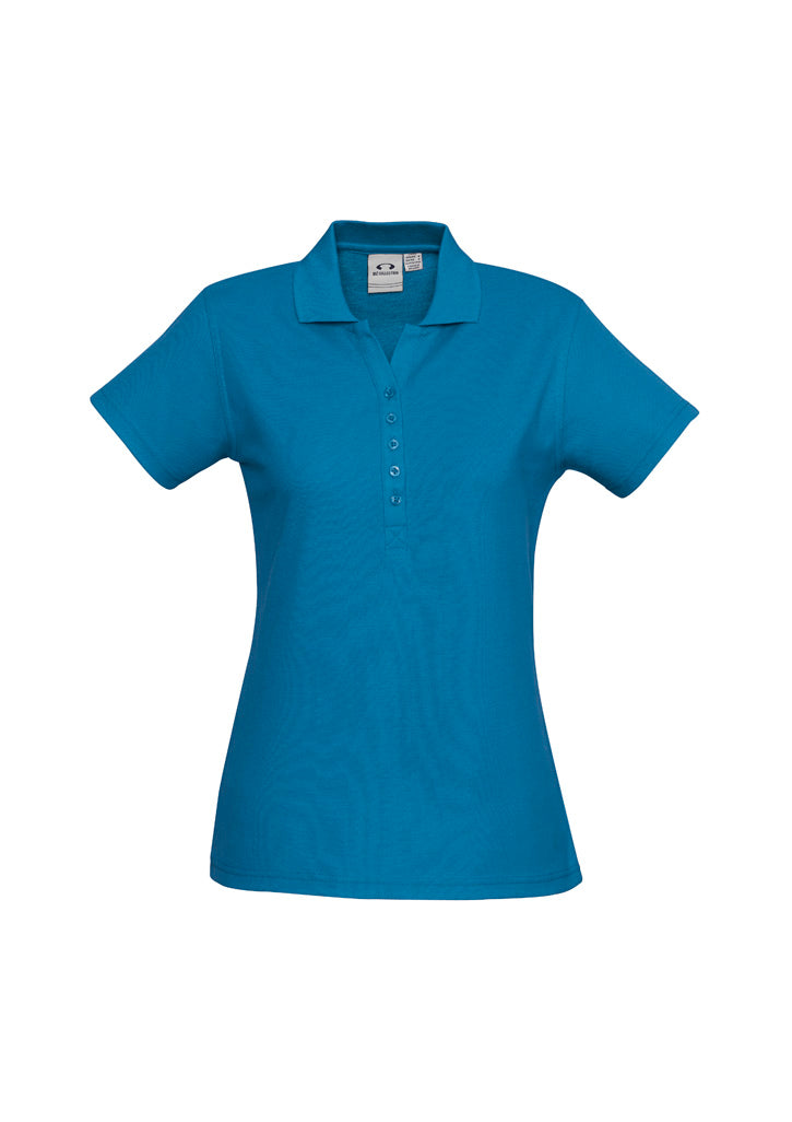 Biz Collection Womens Crew Short Sleeve Polo P400LS