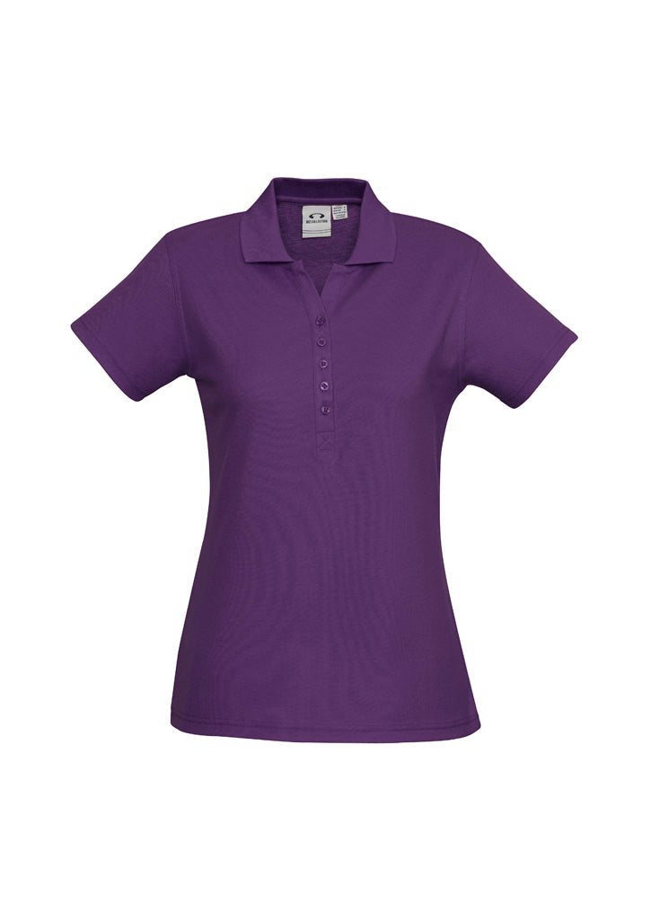Biz Collection Womens Crew Short Sleeve Polo P400LS