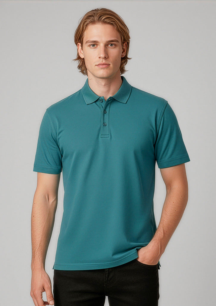 Biz Collection Mens Crew Short Sleeve Polo P400MS