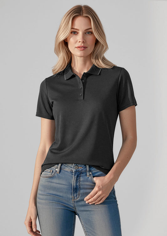 Womens Echo Short Sleeve Polo