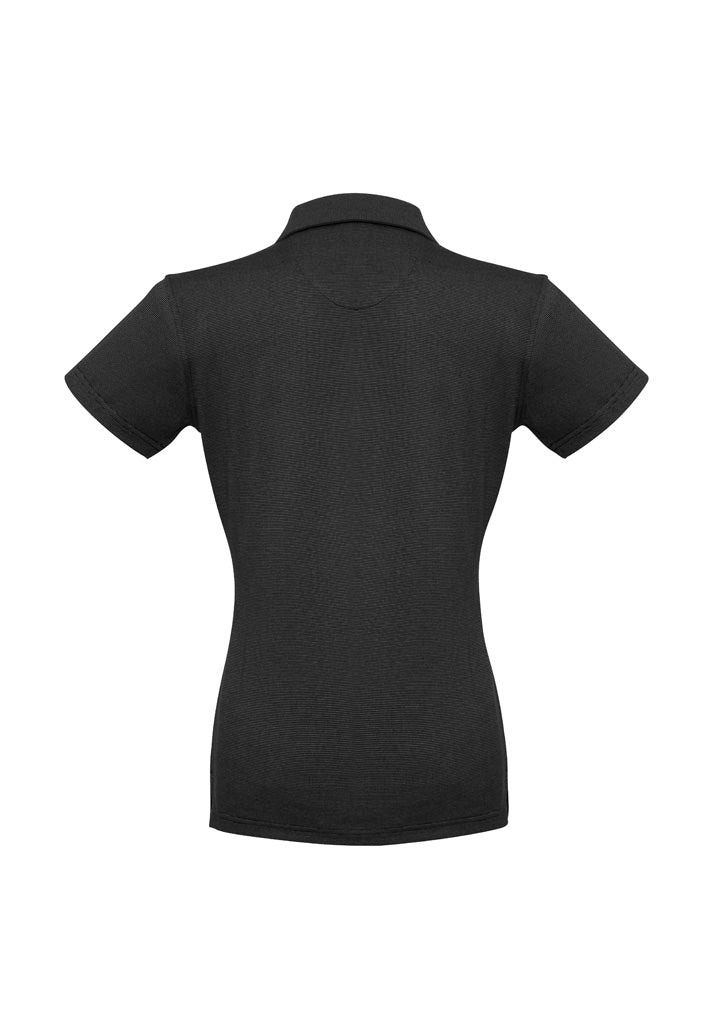 Biz Collection Womens Shadow Short Sleeve Polo P501LS