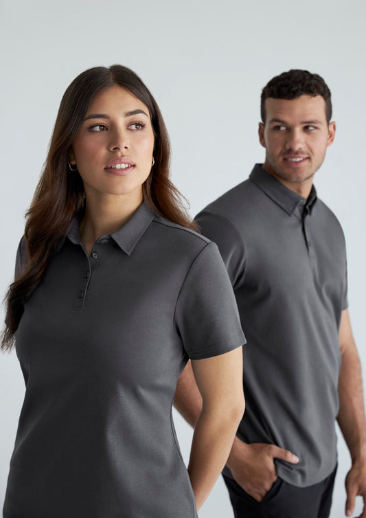 Mens Lotus Short Sleeve Polo