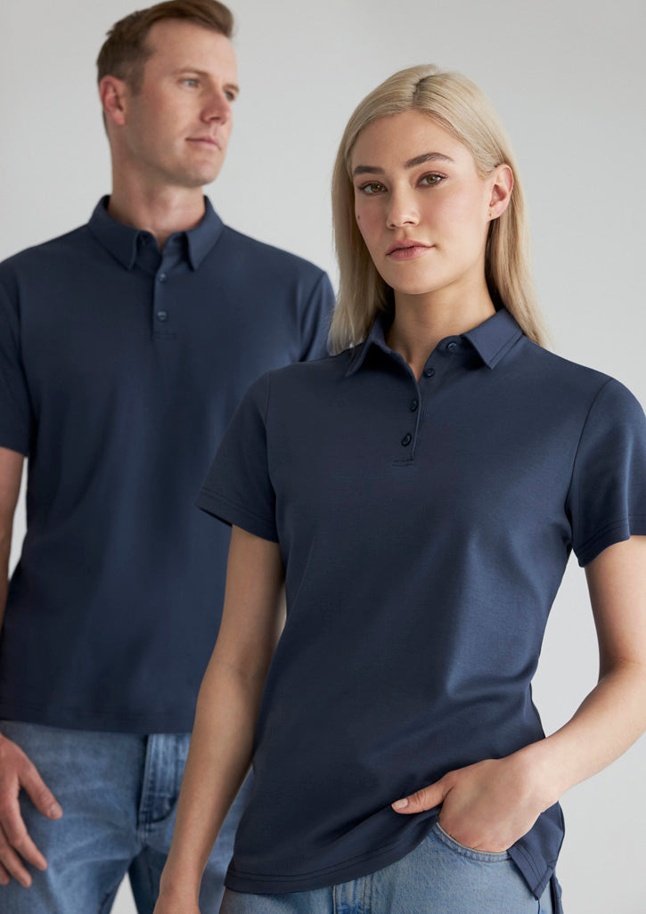 Biz Collection Mens Lotus Short Sleeve Polo P515MS