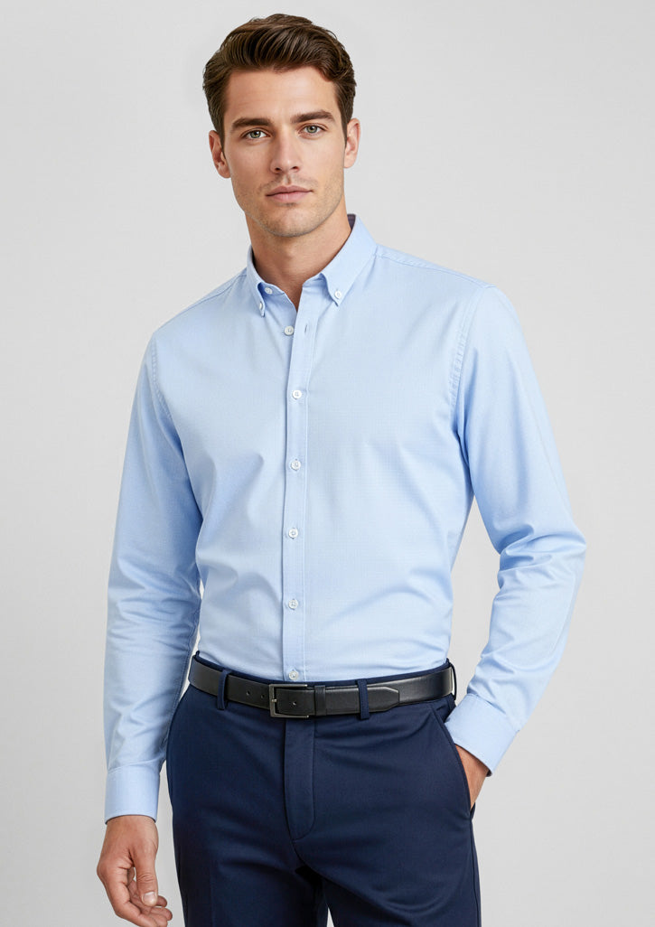 Biz Collection Mens Camden Long Sleeve Shirt S016ML