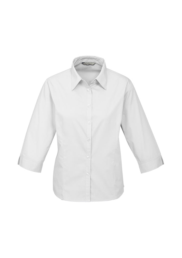 Biz Collection Womens Base 3/4 Sleeve Shirt S10521