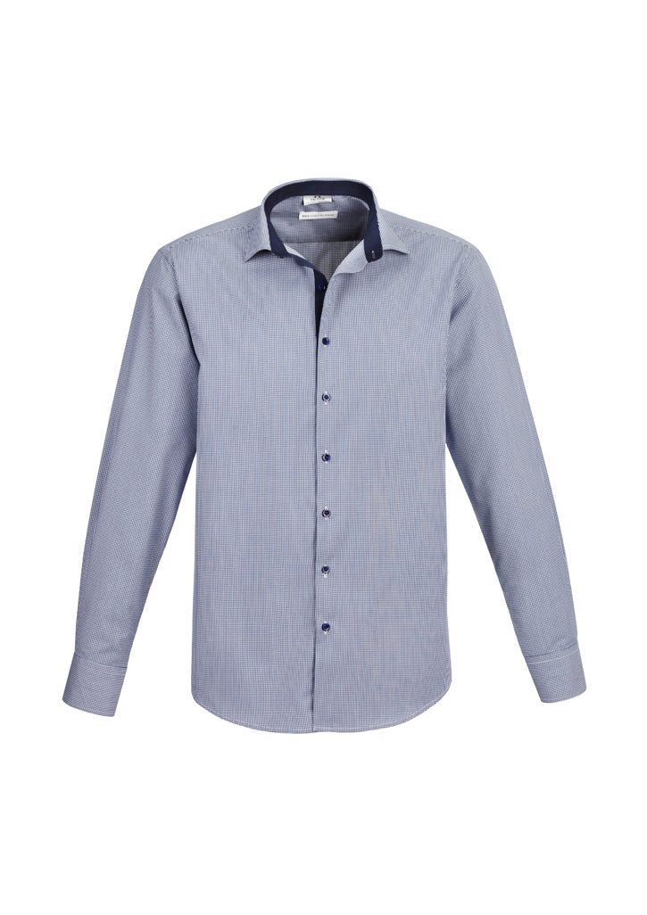 Biz Collection Mens Edge Long Sleeve Shirt S267ML