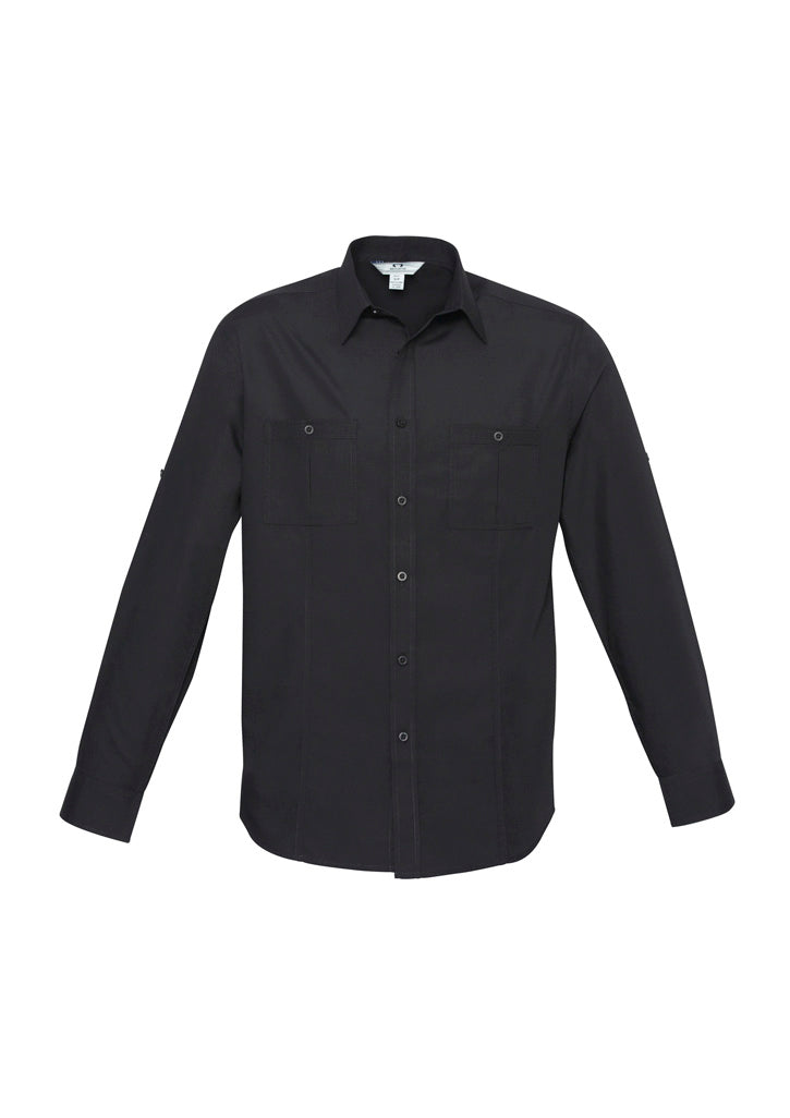 Biz Collection Mens Bondi Long Sleeve Shirt S306ML