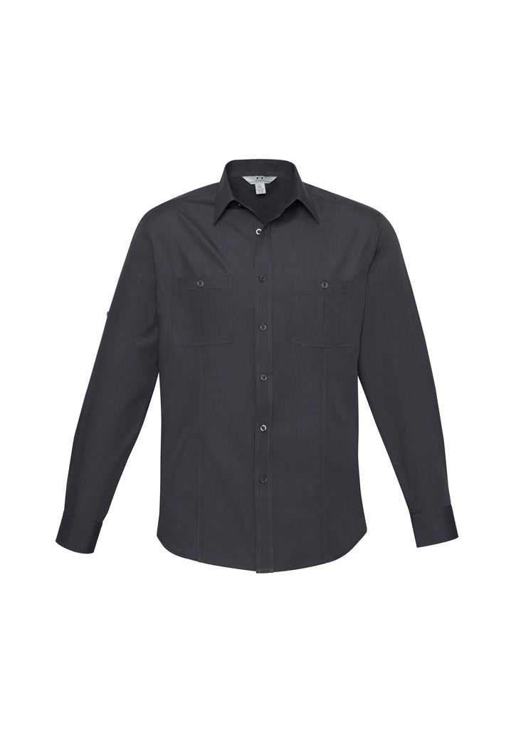 Biz Collection Mens Bondi Long Sleeve Shirt S306ML