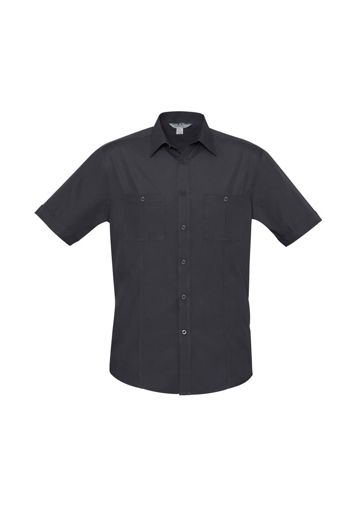 Biz Collection Mens Bondi Short Sleeve Shirt S306MS