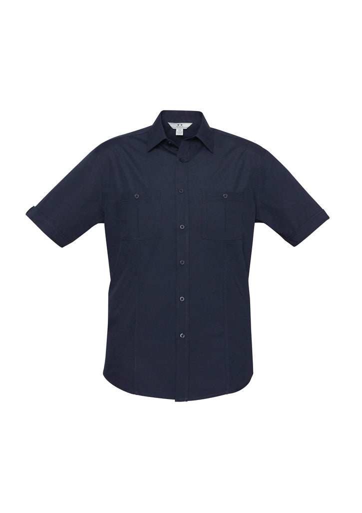Biz Collection Mens Bondi Short Sleeve Shirt S306MS
