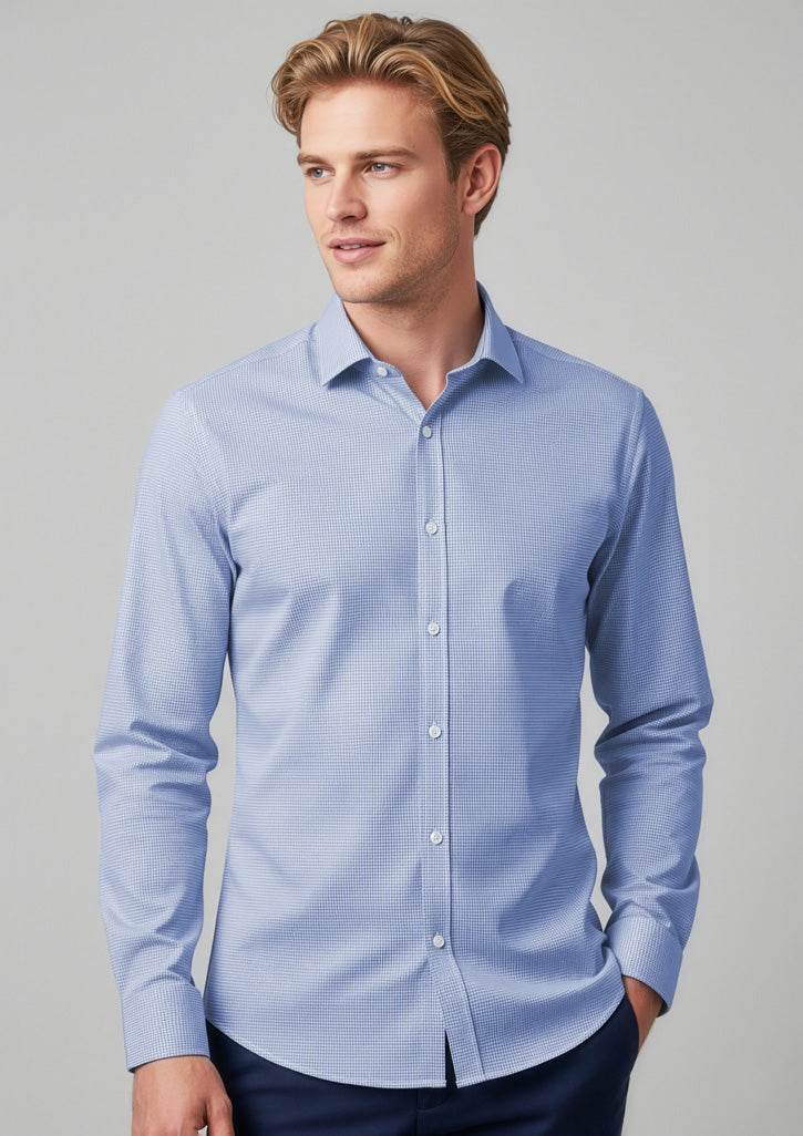 Mens Bristol Tailored Long Sleeve Shirt