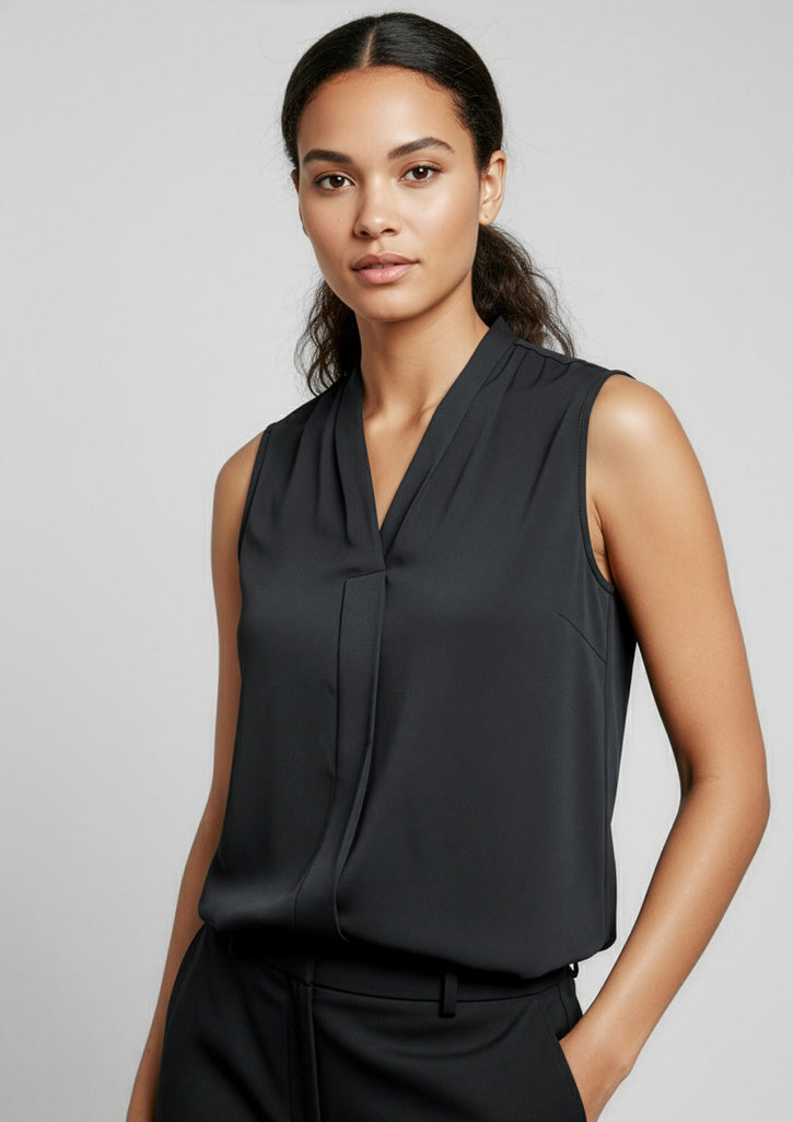 Biz Collection Womens Madison Sleeveless Top S627LN