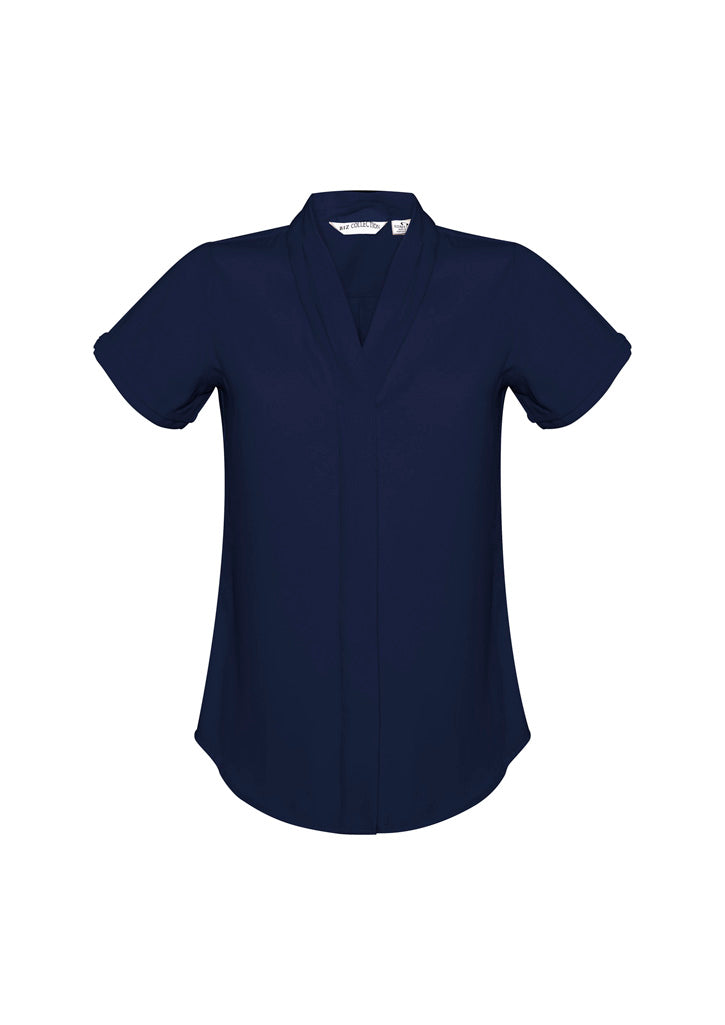 Biz Collection Womens Madison Short Sleeve Shirt S628LS