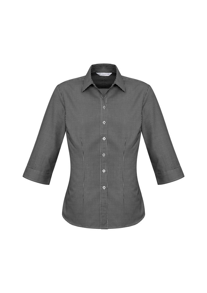 Biz Collection Womens Ellison 3/4 Sleeve Shirt S716LT