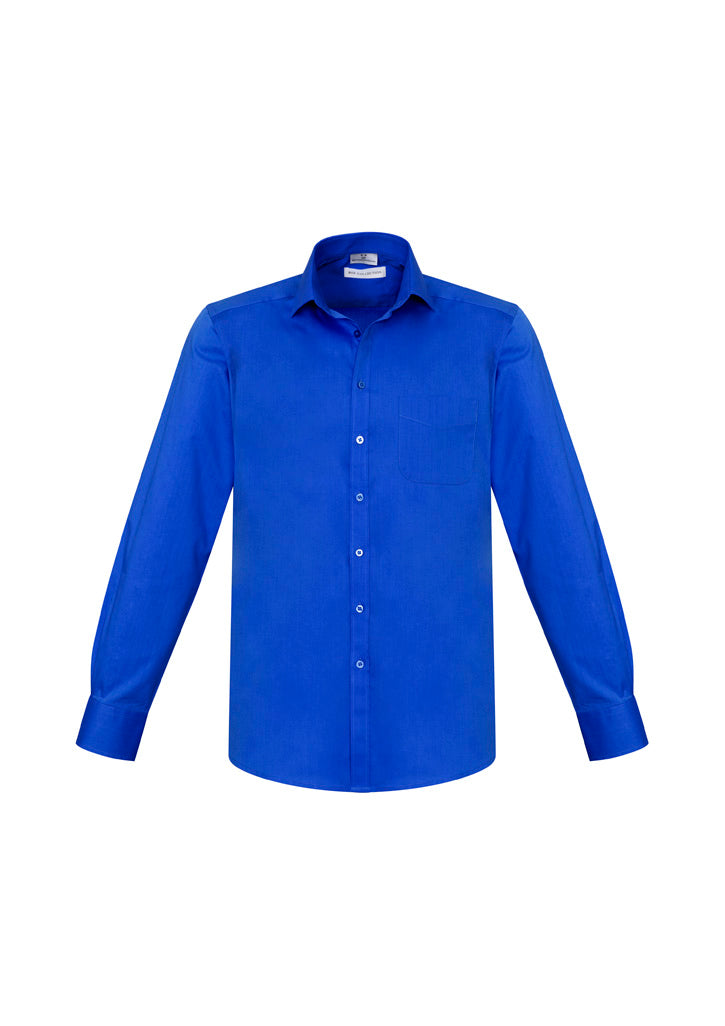 Biz Collection Mens Monaco Long Sleeve Shirt S770ML