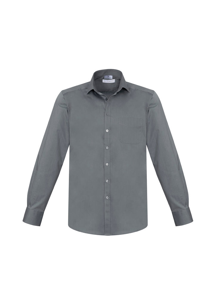 Biz Collection Mens Monaco Long Sleeve Shirt S770ML