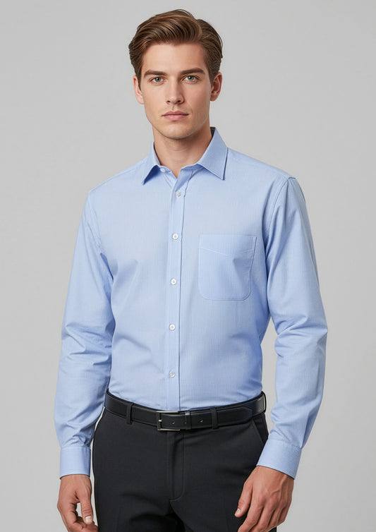Mens Euro Long Sleeve Shirt