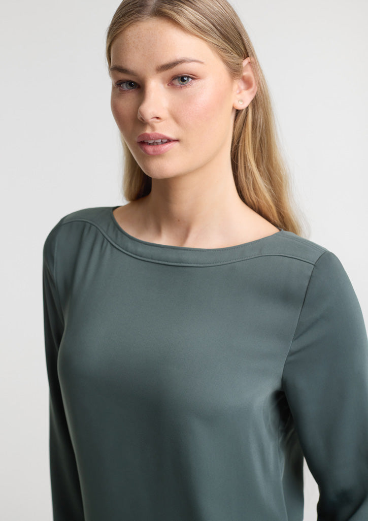 Biz Collection Womens Madison Boatneck Top S828LL