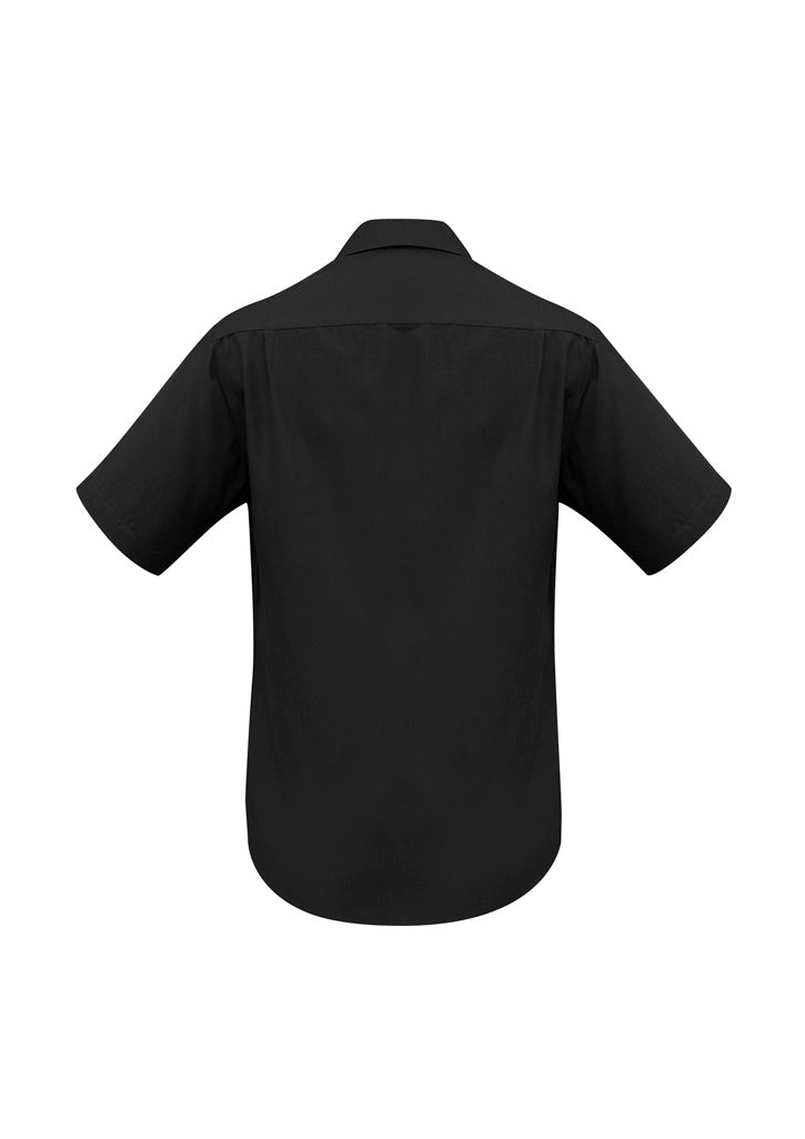 Biz Collection Mens Oasis Short Sleeve Shirt SH3603
