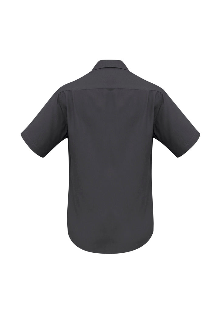 Biz Collection Mens Oasis Short Sleeve Shirt SH3603