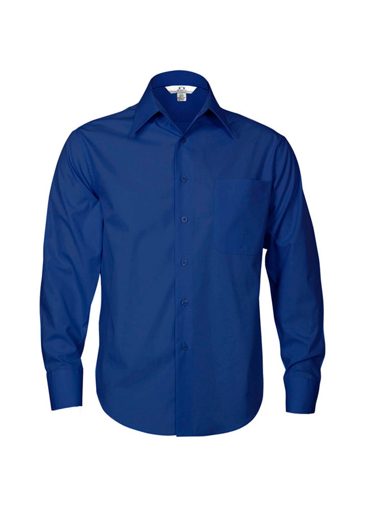 Biz Collection Mens Metro Long Sleeve Shirt SH714