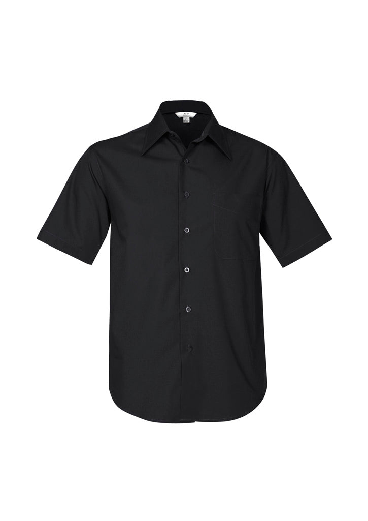Biz Collection Mens Metro Short Sleeve Shirt SH715