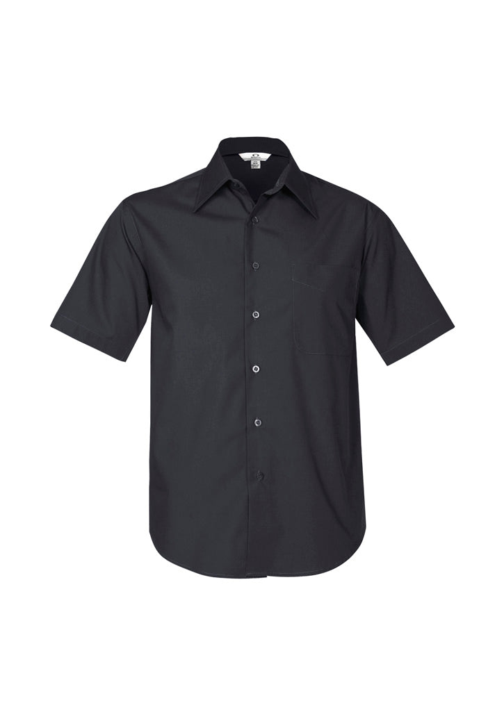 Biz Collection Mens Metro Short Sleeve Shirt SH715