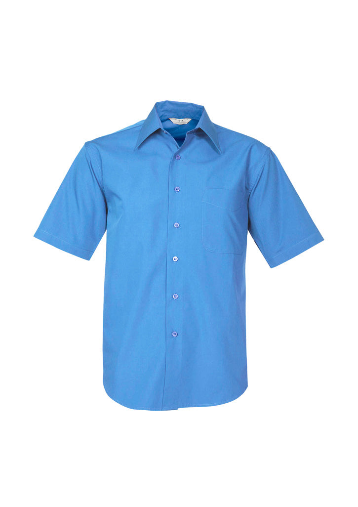 Biz Collection Mens Metro Short Sleeve Shirt SH715