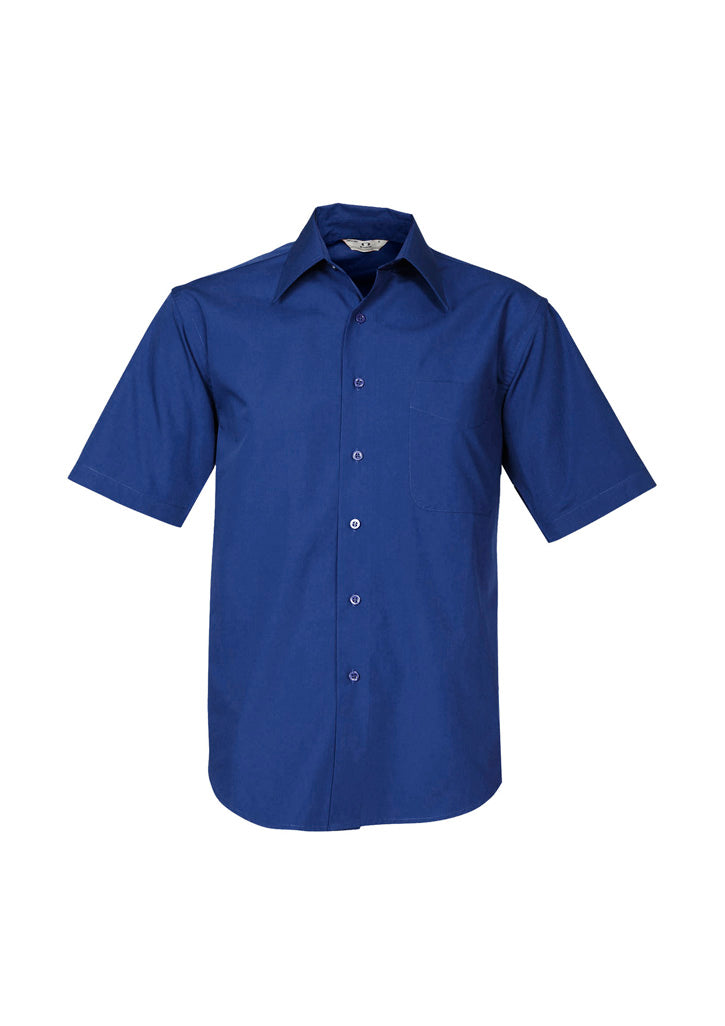 Biz Collection Mens Metro Short Sleeve Shirt SH715