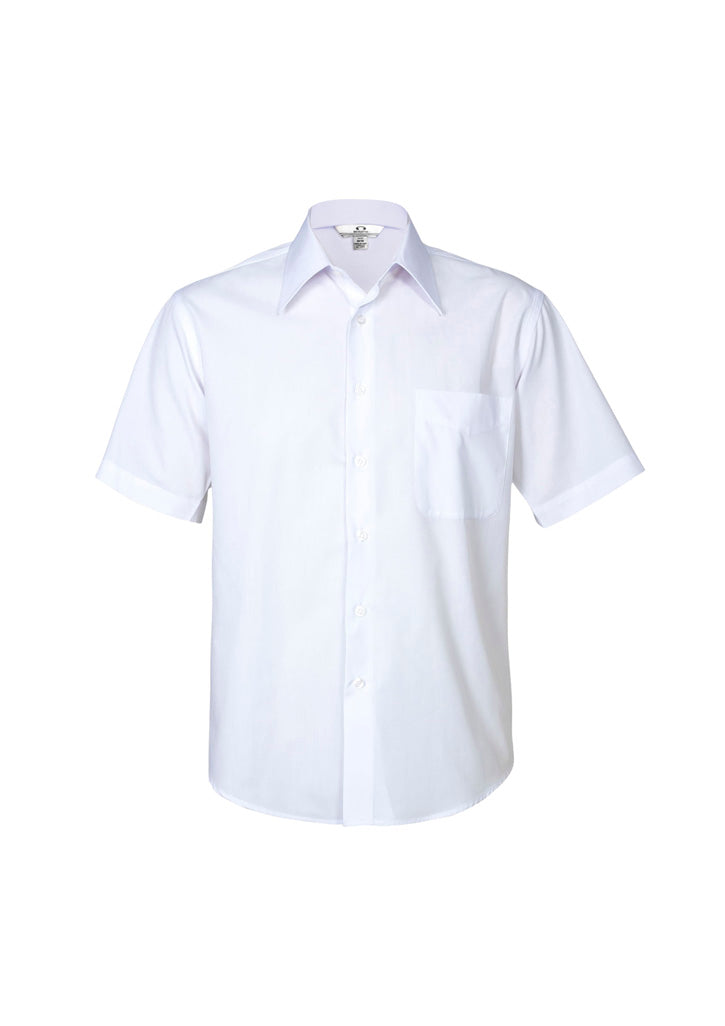 Biz Collection Mens Metro Short Sleeve Shirt SH715