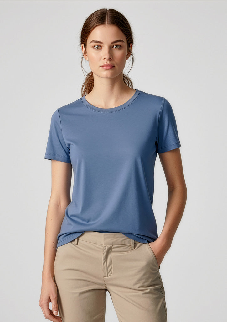 Biz Collection Womens Ice Short Sleeve Tee T10022