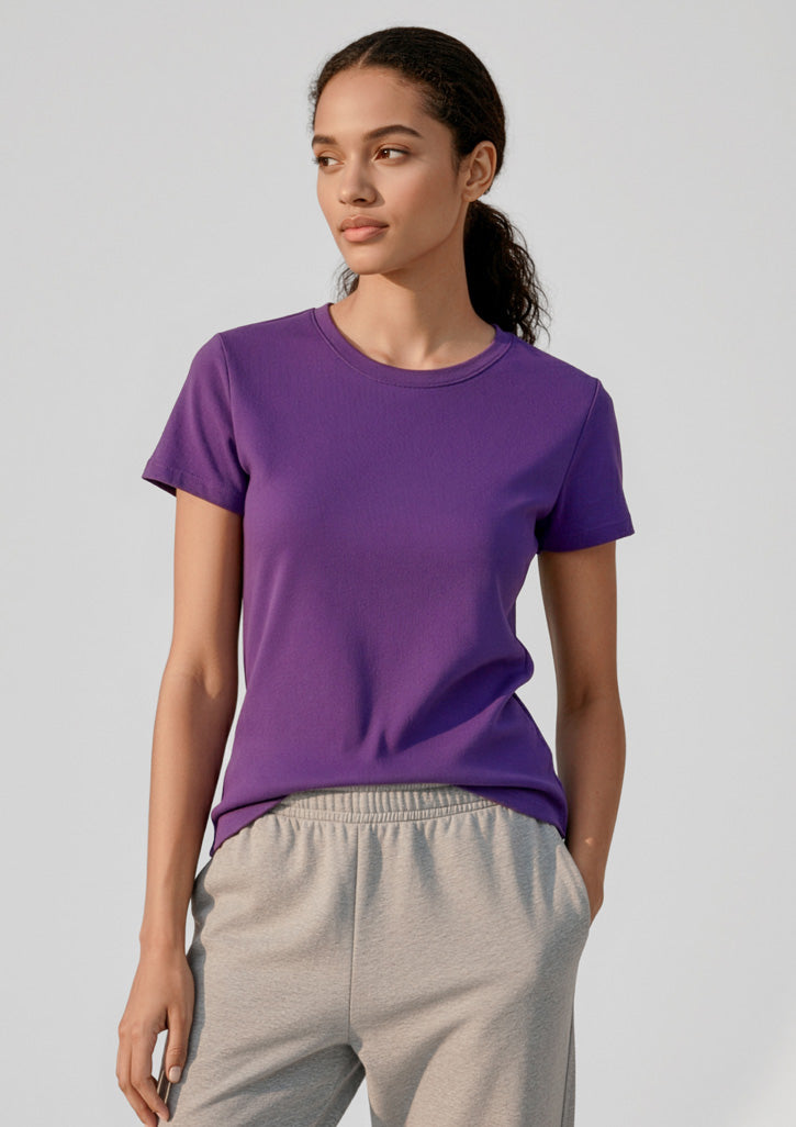 Biz Collection Womens Ice Short Sleeve Tee T10022