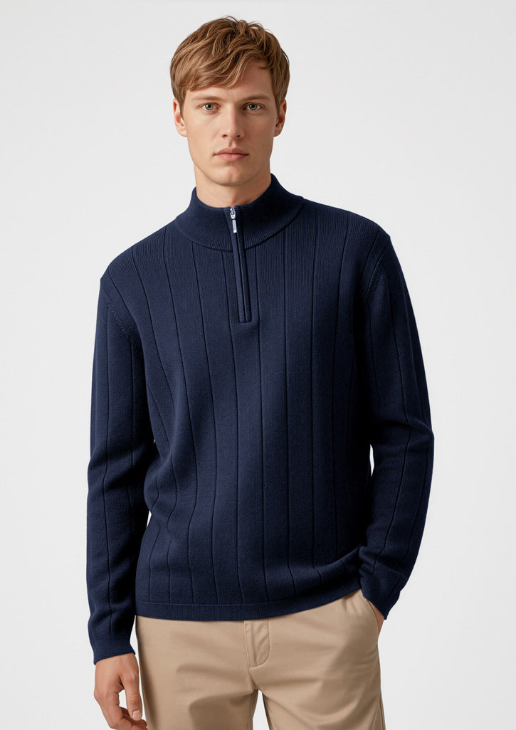 Biz Collection Mens 80/20 Wool Pullover WP10310