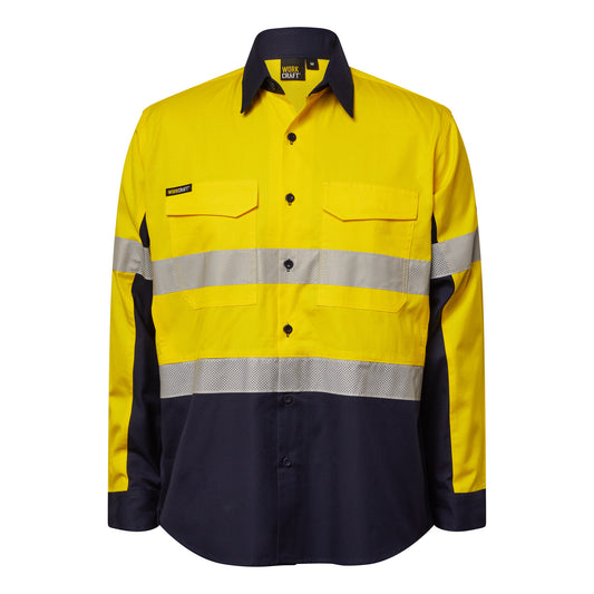 RIPSTOP LS VENTED SHIRT W/TAPE