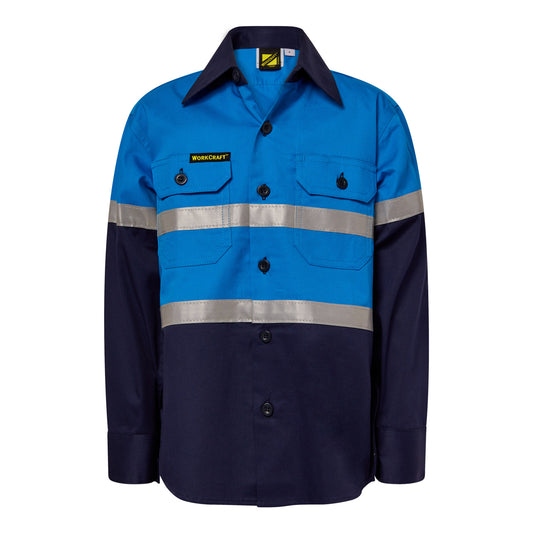 KIDS TWO TONE SHIRT - TAPED