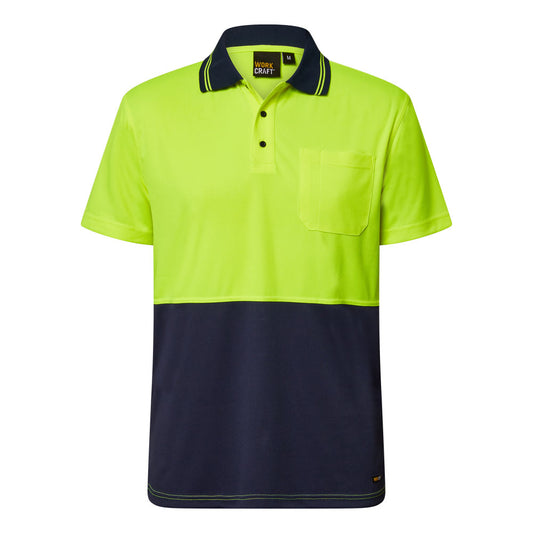 HI VIS LIGHTWEIGHT SS POLO