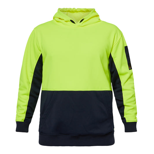 TWO TONE HI VIS HOODIE