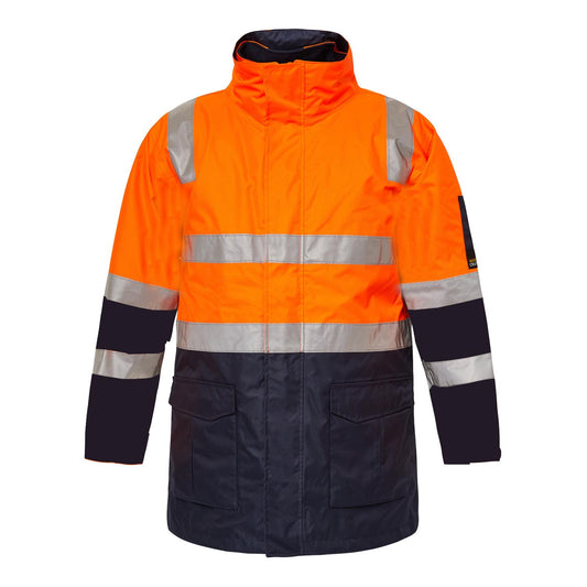 HI VIS 6 IN 1 JACKET WITH TAPE